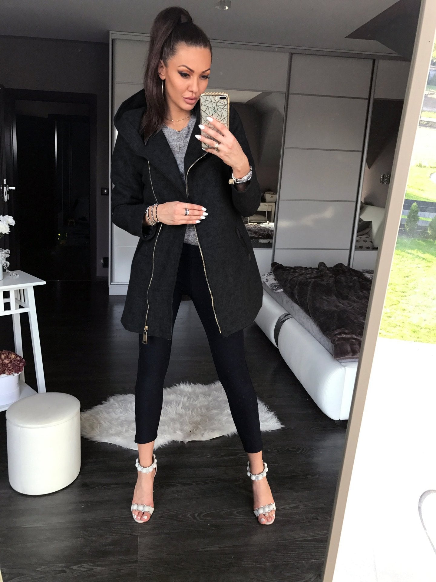 Lacy - Hooded Zip Jacket