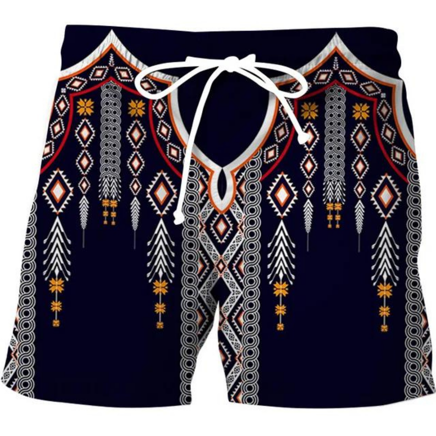 Justin - Kokosnootboomprint Comfortabele Zwembroek