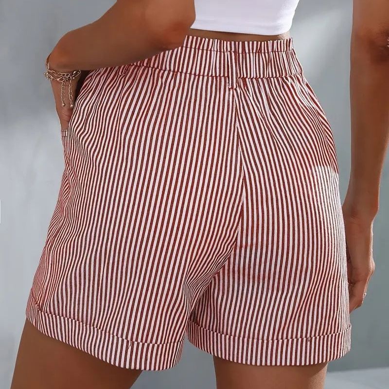 Genevra - Gestreepte Zomer Shorts