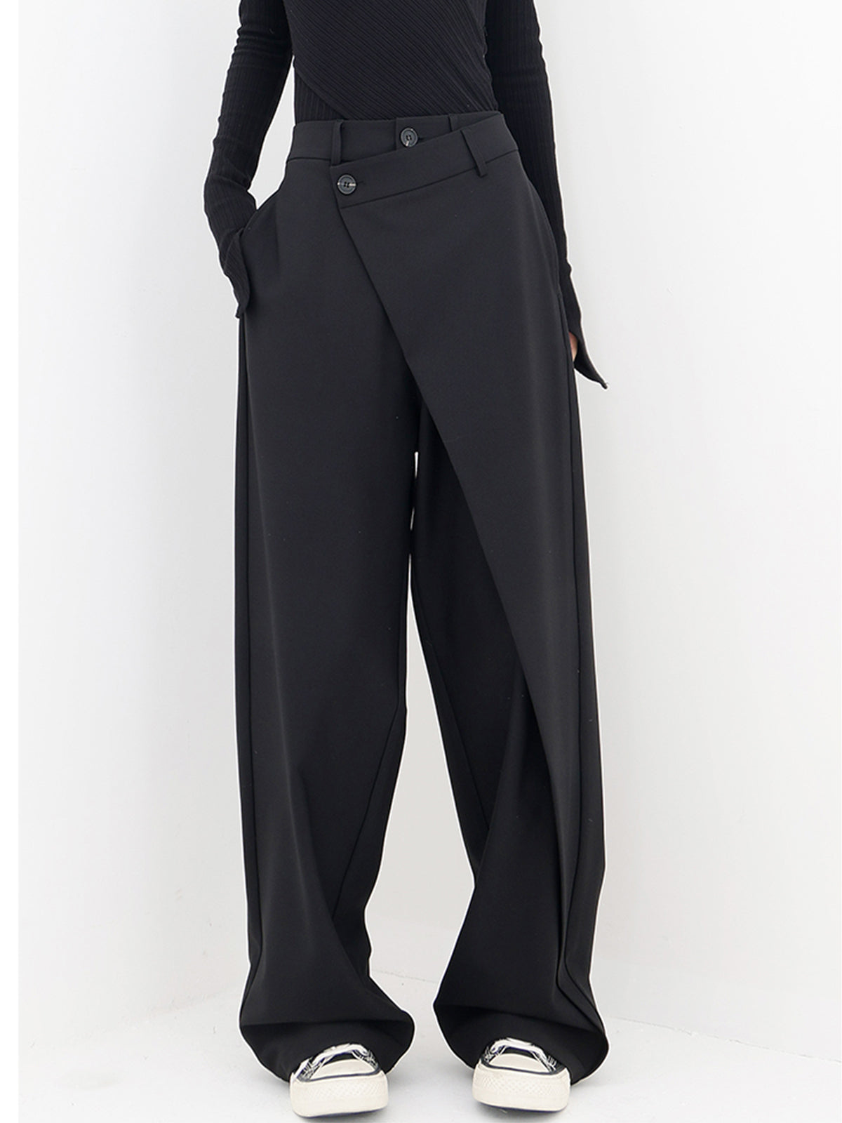 Caitriona - Asymmetrische Wijde Broek
