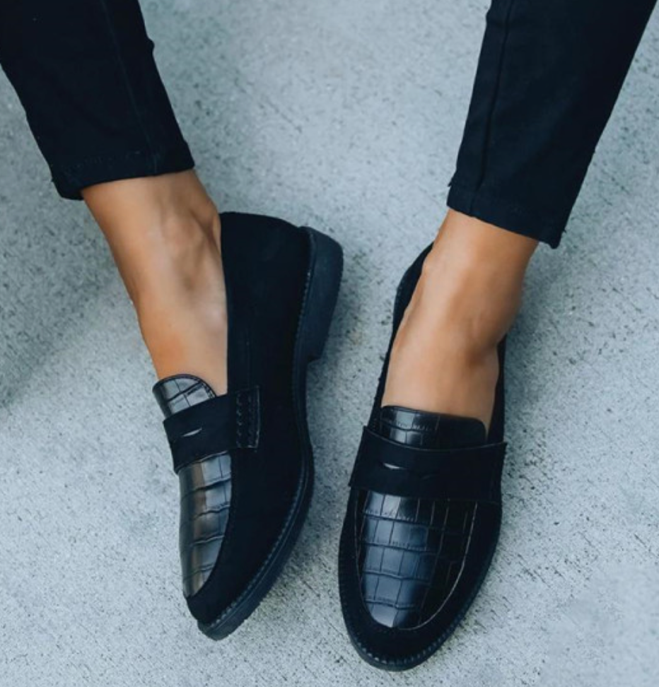 Elvyne - Leren Oxford Schoenen