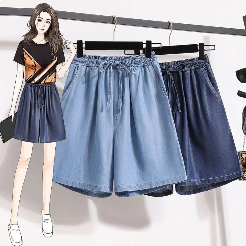 Arwen - Lichtgewicht Denim Shorts
