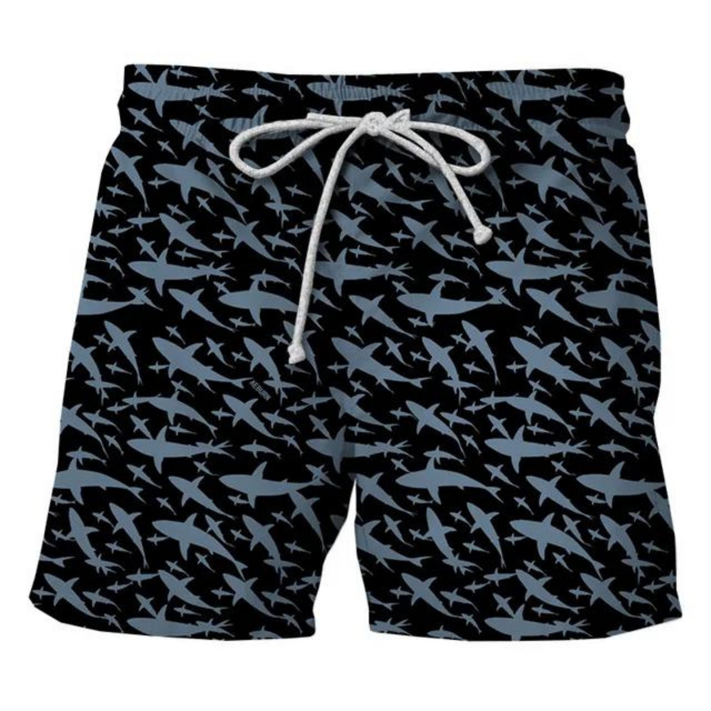 Justin - Kokosnootboomprint Comfortabele Zwembroek