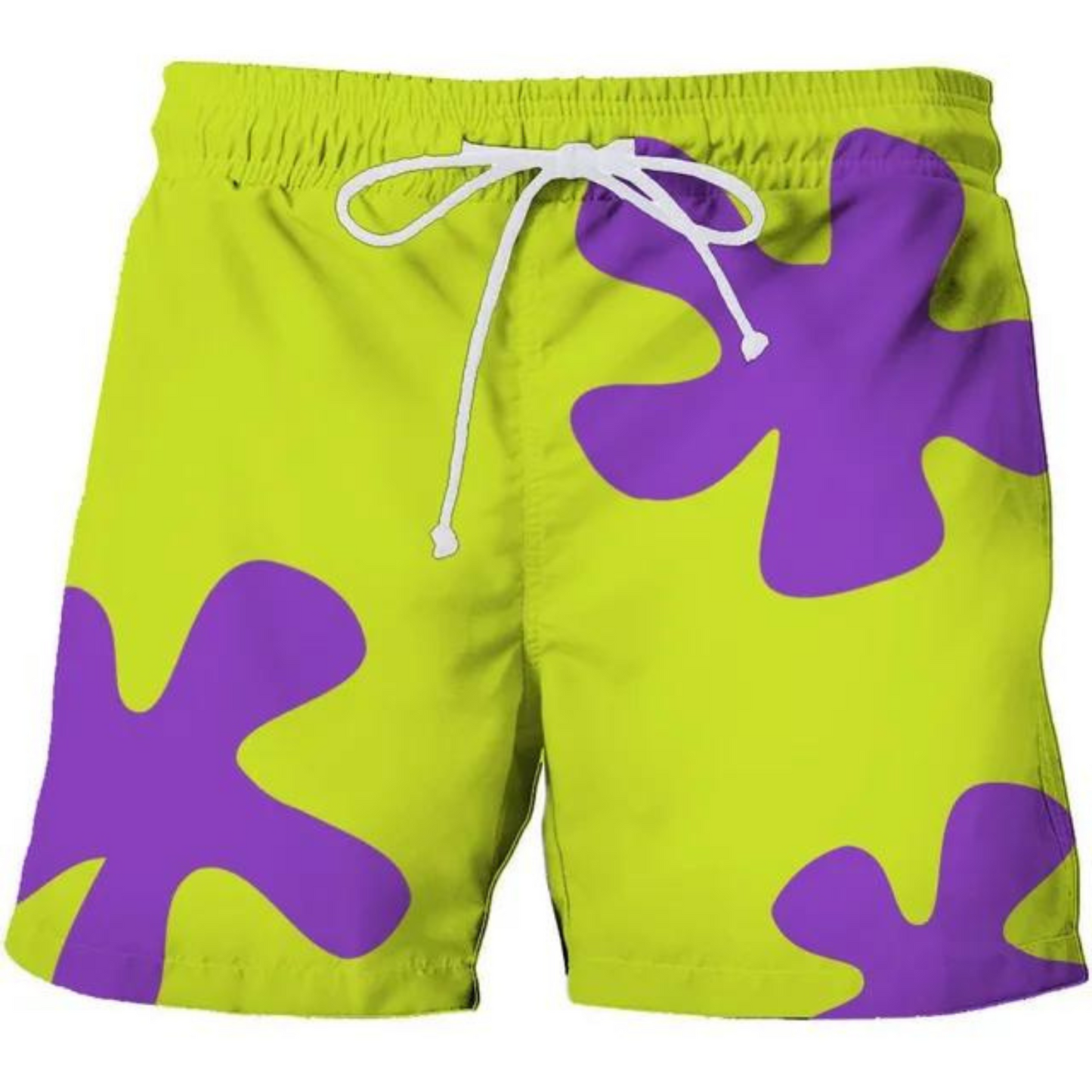 Justin - Kokosnootboomprint Comfortabele Zwembroek