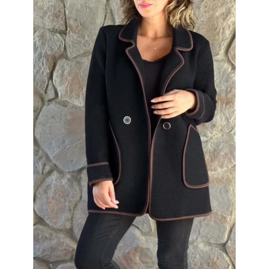 Zelinde - Elegante Contrast Jasje