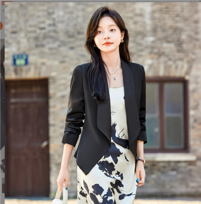 Cleijsje - Blazer Met Open Voorkant