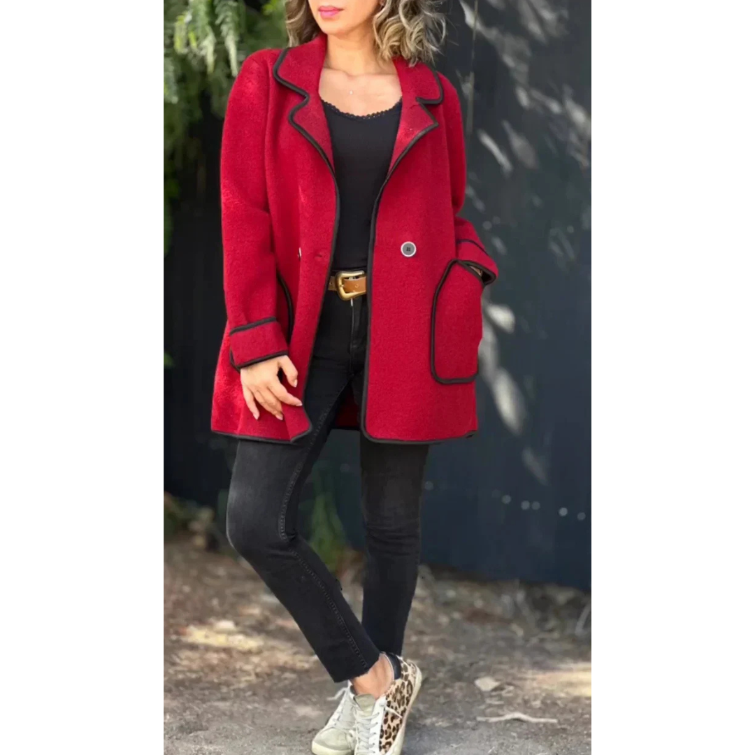Zelinde - Elegante Contrast Jasje