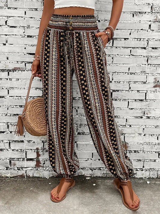 Leandrea - Boho Stijlvolle Broek
