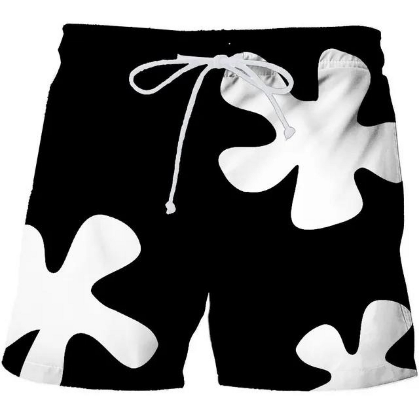 Justin - Kokosnootboomprint Comfortabele Zwembroek