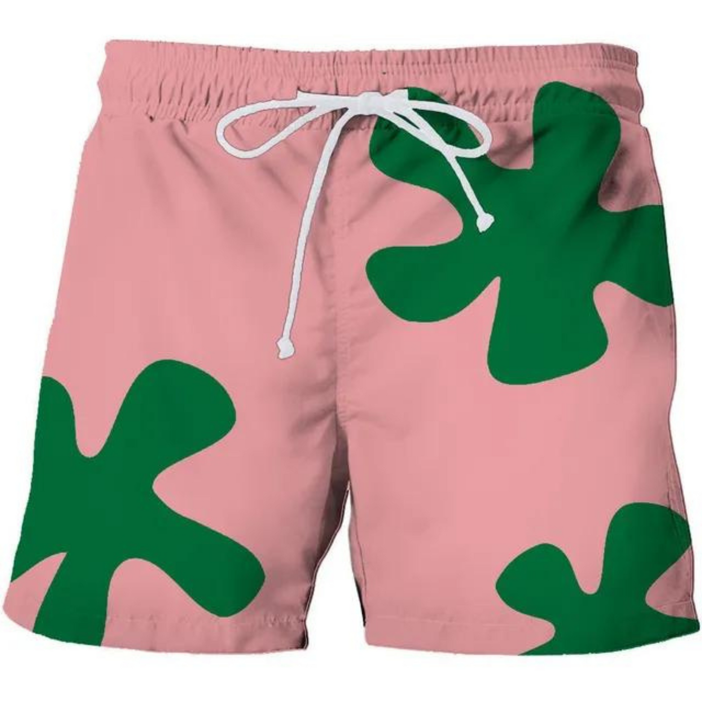 Justin - Kokosnootboomprint Comfortabele Zwembroek