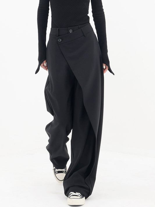 Caitriona - Asymmetrische Wijde Broek