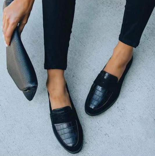 Elvyne - Leren Oxford Schoenen