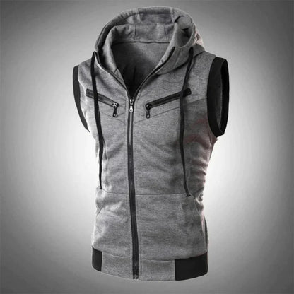 Jelmer - Sportieve Mouwloze Hoodie
