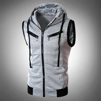 Jelmer - Sportieve Mouwloze Hoodie