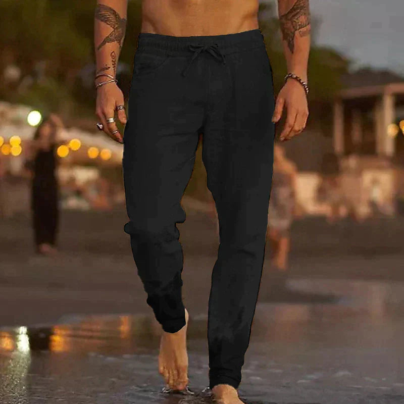 Lucas - Linnen Broek