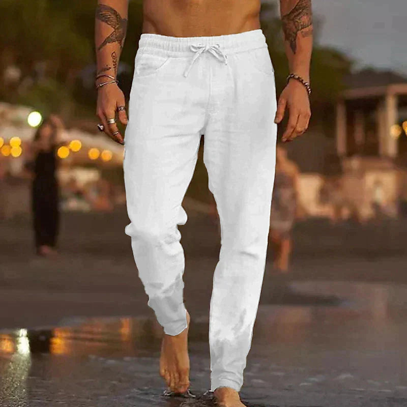 Lucas - Linnen Broek