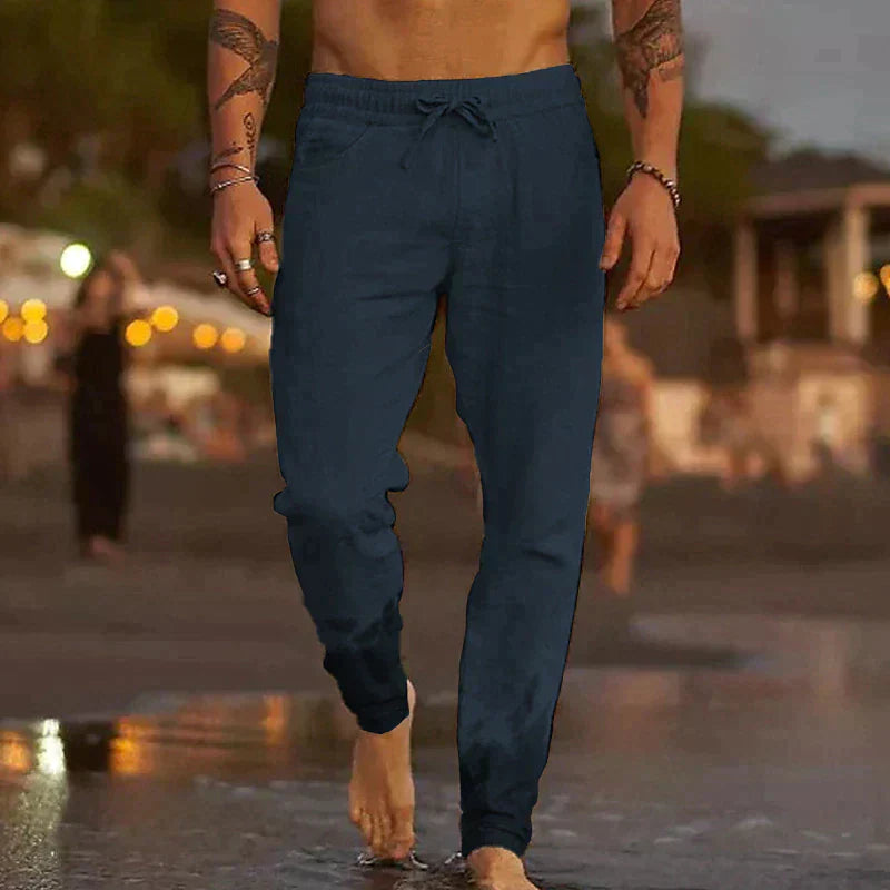 Lucas - Linnen Broek