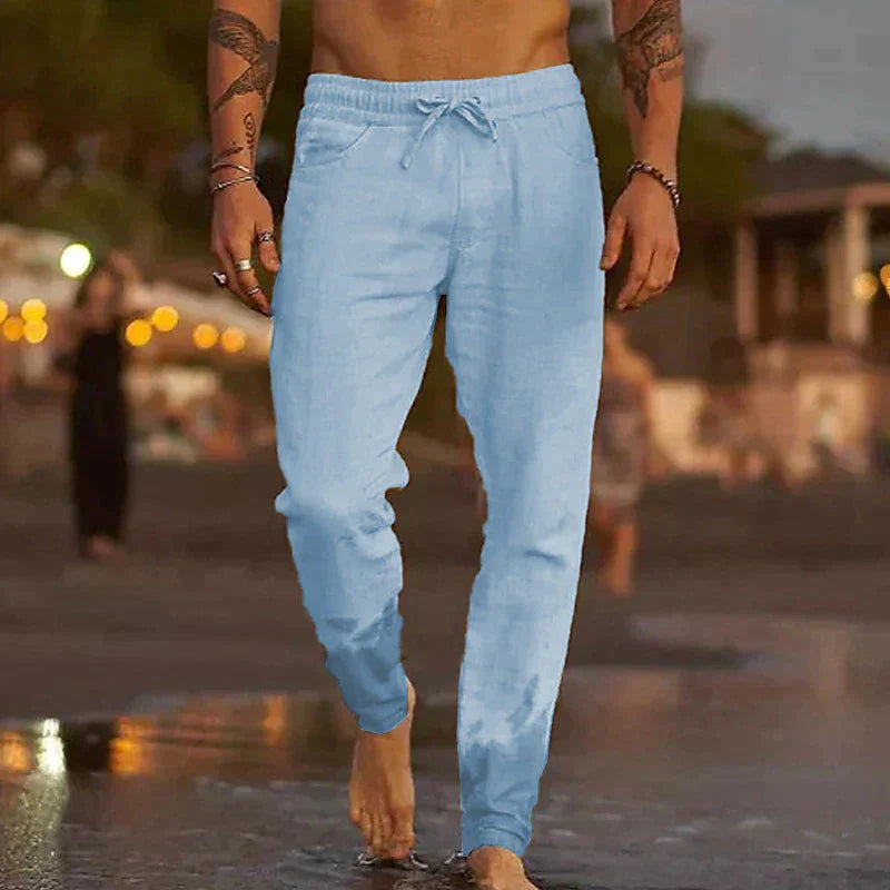 Lucas - Linnen Broek