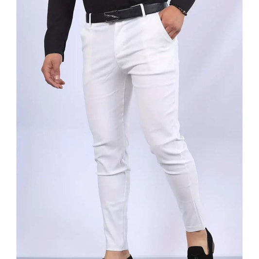 North - Witte nette broek