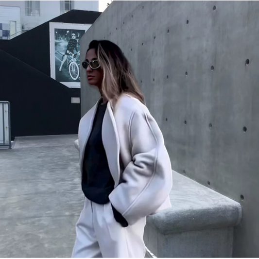Jikke - Dames Cropped Pofjas