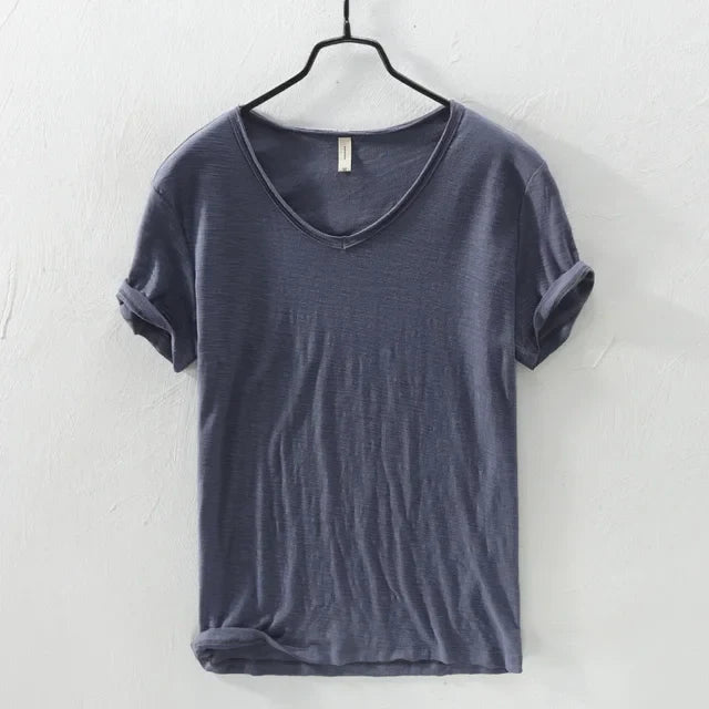 Johannes - T-shirt Met V-hals