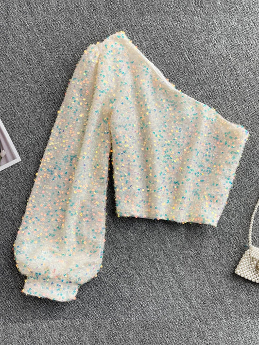 Dannon - Schoudertop Met Glitter