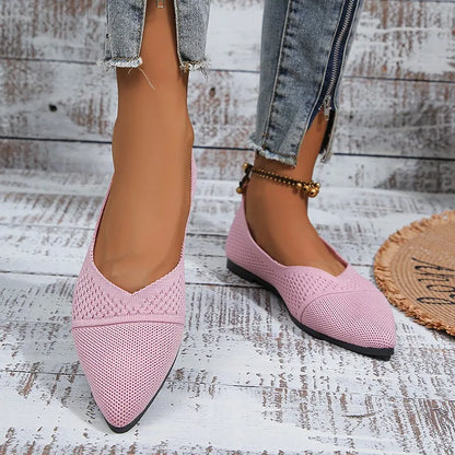 Margareta - Ademende Puntige Loafers