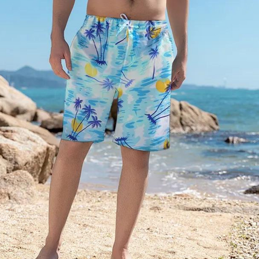 Ethan - Kokosnootprint Heren Zwembroek