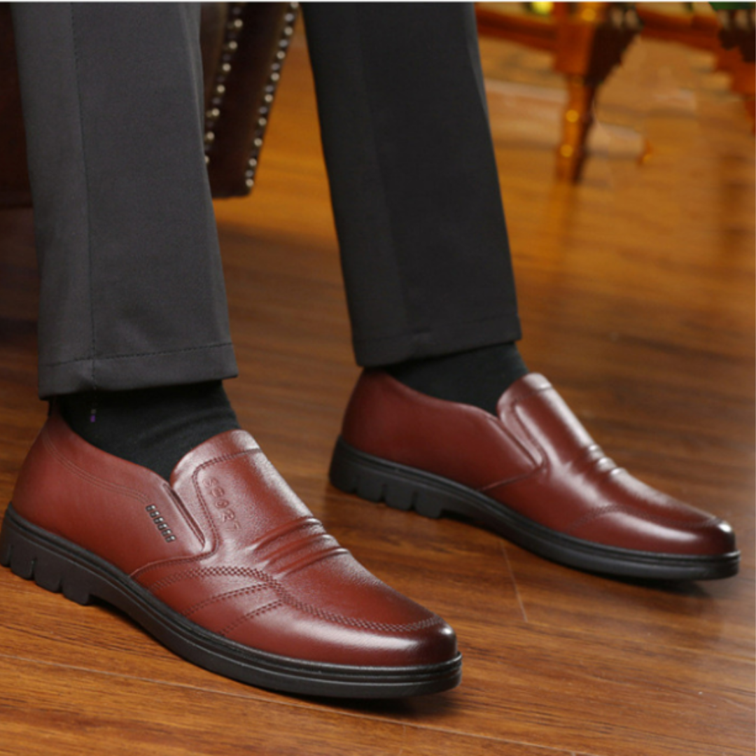 Jerett - Heren Leren Schoenen