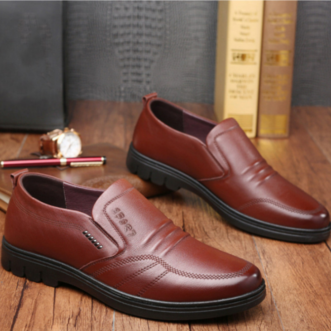 Jerett - Heren Leren Schoenen