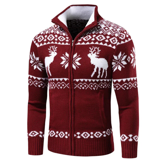 Lewin - Feestelijke Zip Trui