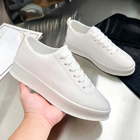 Meldrick - Leren Platform Sneakers