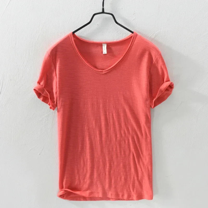 Johannes - T-shirt Met V-hals